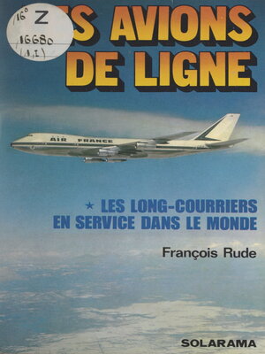 cover image of Les avions de ligne